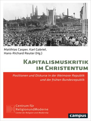 cover image of Kapitalismuskritik im Christentum